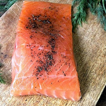 Pavé saumon fumé