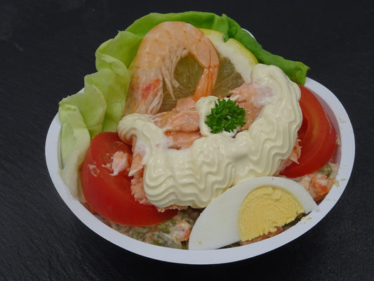 Hors d'oeuvre aux saumons