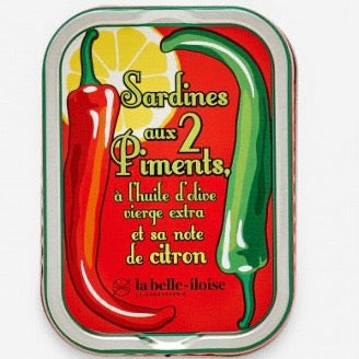 Sardines aux 2 Piments La belle-iloise